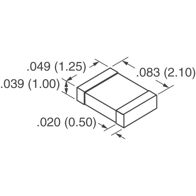 C0805X105K4RAC7800 KEMET  Keramikkondensatoren